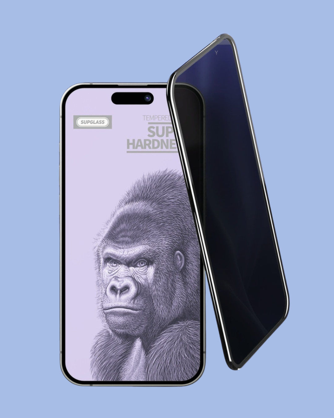 The 9H Hardness of the SupGlass Full Privacy Tempered Glass Anti-Peeping Screen Protector