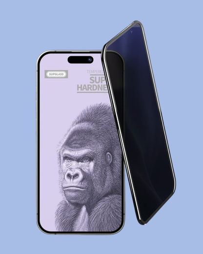 The 9H Hardness of the SupGlass Full Privacy Tempered Glass Anti-Peeping Screen Protector