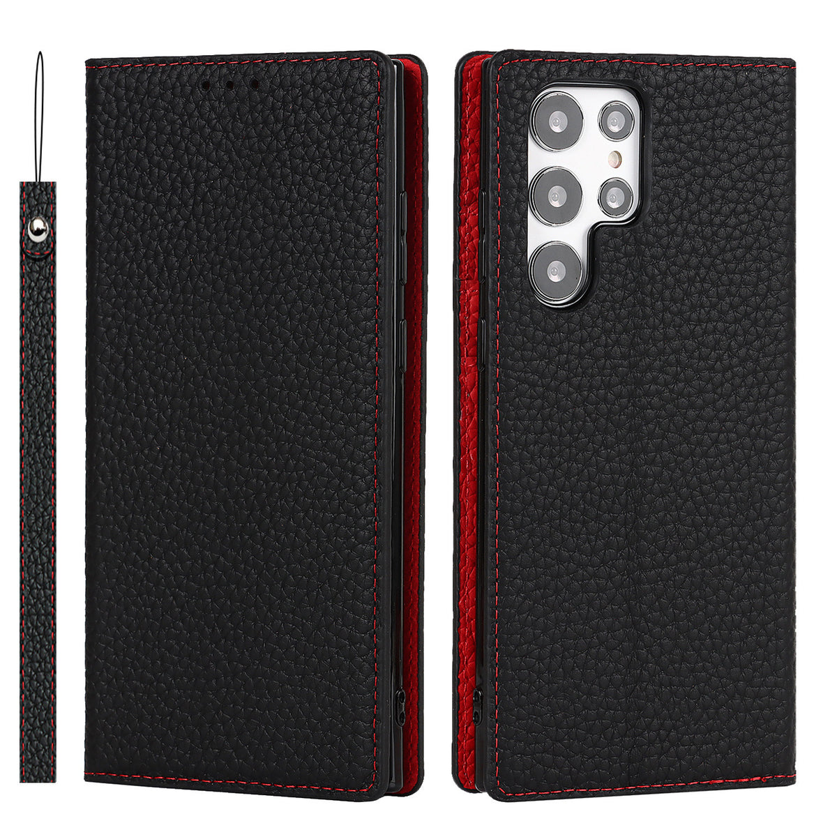 Samsung Galaxy Leather Wallet Phone Case