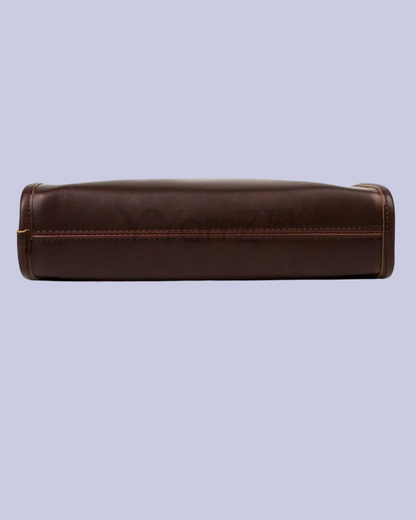 The bottom of the Vintage Style Crossbody Messenger Bag