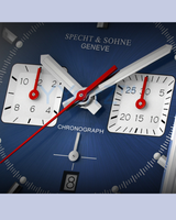 A closer view of the Men's Square Motorsport Chronograph Watch