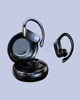 A display of the A15 TWS True Wireless Sports Earhook Earbuds