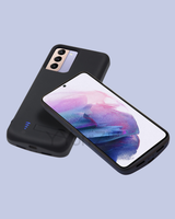 The flat view of the Galaxy Power Bank Case with Kickstand