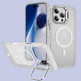The Frost White Max Full Body Magnetic Shockproof MagSafe with Kickstand iPhone Cover