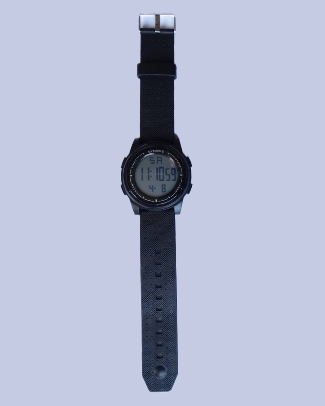 A full view of the SYNOKE 9822 Waterproof Digital Sports Watch