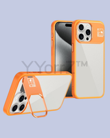 The kickstand display of the orange Gradient Magnetic iPhone Case 