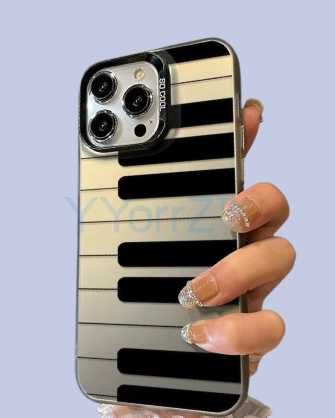 Piano Key Design iPhone Case