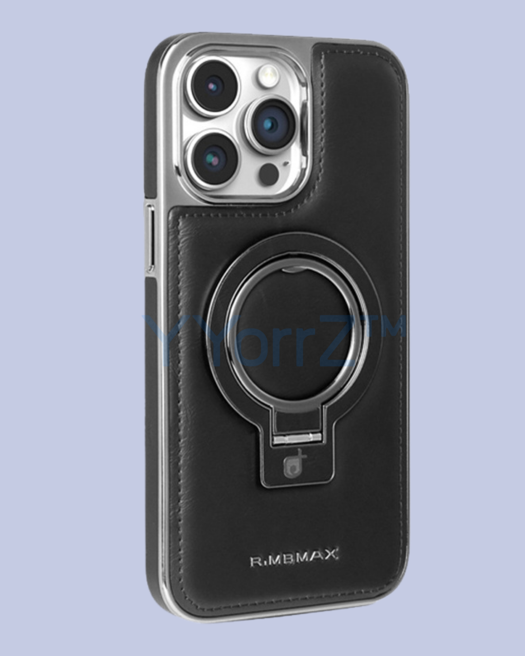 360° Flip Ring Leather MagSafe Magnetic iPhone Case