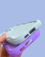 The charging and vent openings of the Galaxy Wavy Edge Case