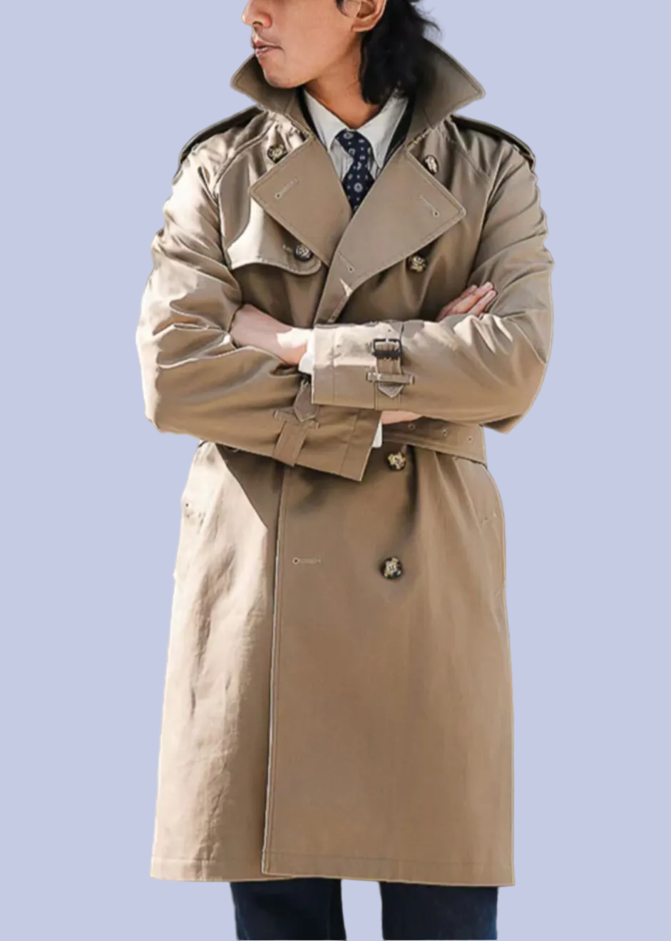 Long trench coat