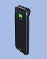 Sliding Safe Rechargeable Power Bank iPhone Case to an iPhone
