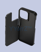 The ports of the 3-in-1 iPhone Case with Built-in Selfie Stick & Foldable Tripod Stand